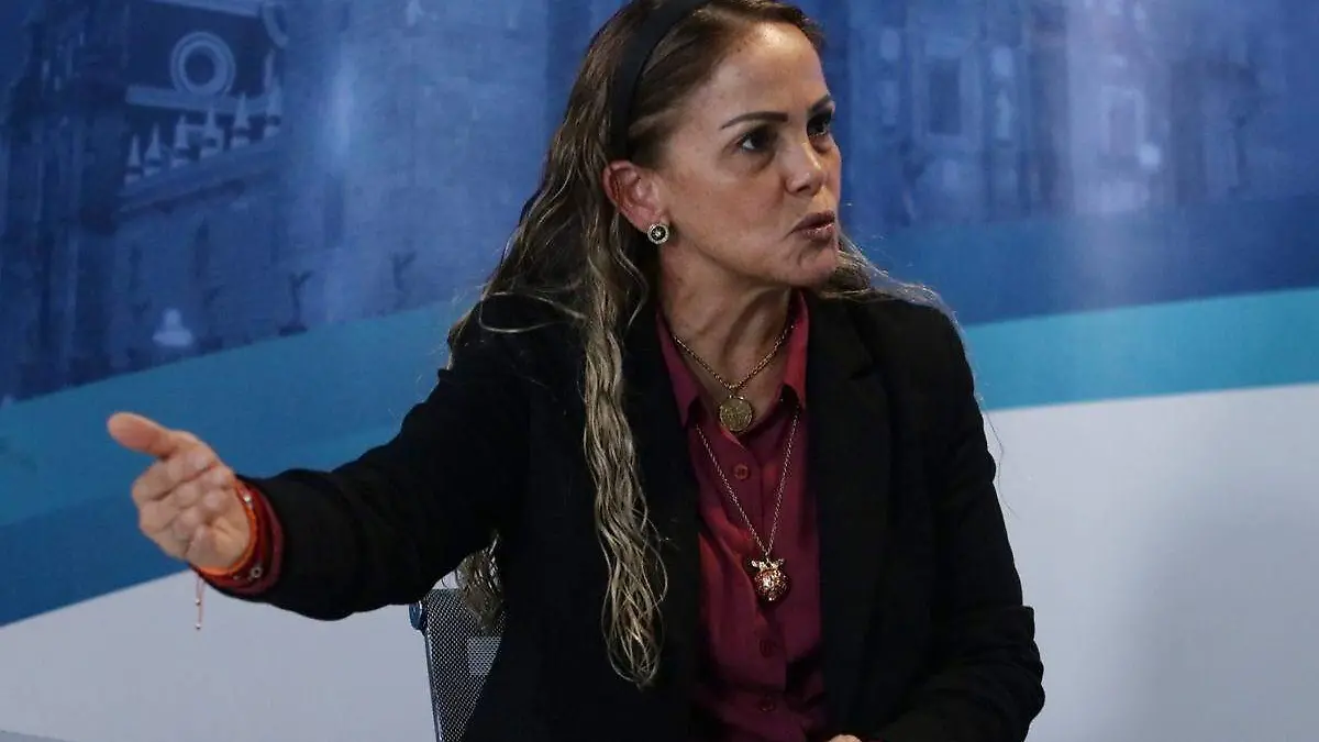 Olga Romero Garci Crespo, partidaria de Morena